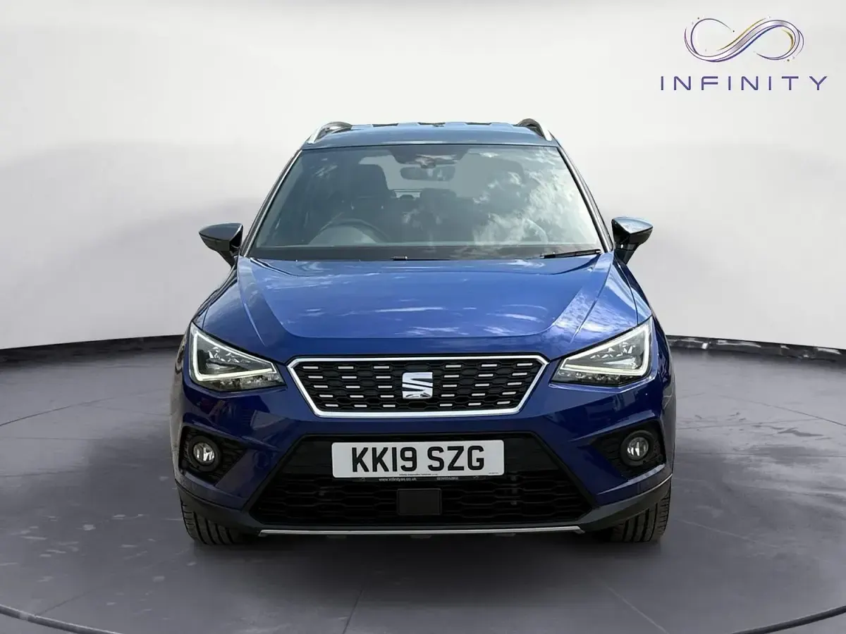 Used Seat Arona XCELLENCE Lux 115 HP (84 kW) 2019 Blue SUV