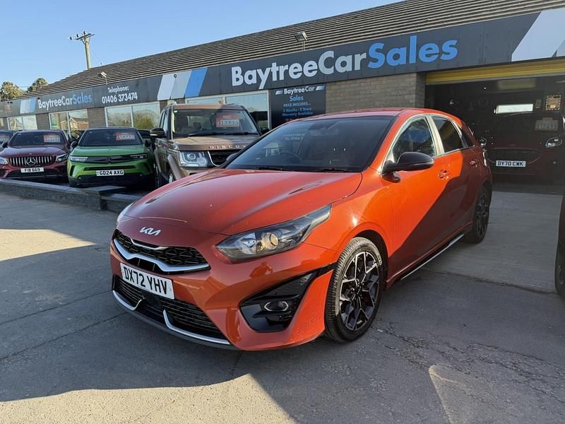 Used Kia Ceed GT-Line 158 HP (116 kW) 2022 Orange Hatchback