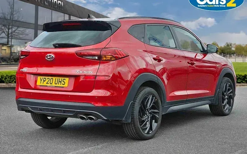 Used Hyundai Tucson N Line 177 HP (130 kW) 2020 Red SUV