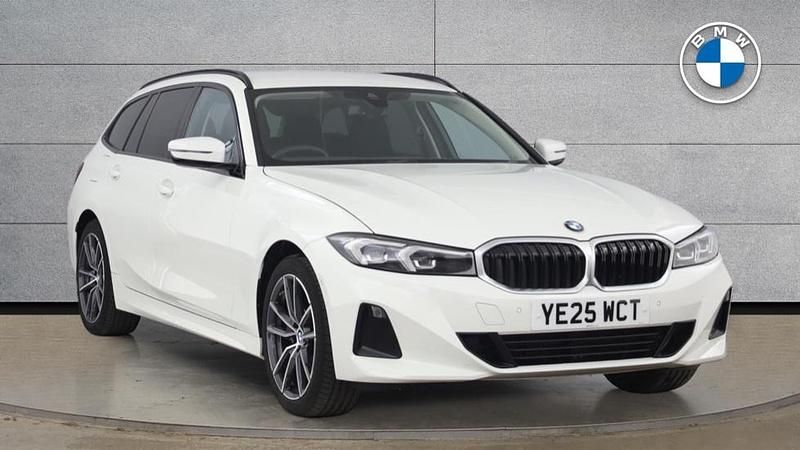 White Used 2025 BMW 320 Sport Line Estate | £27,950 (Super price) - Image 1/4