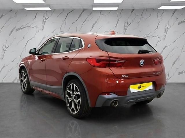 Used BMW X2 M Sport 190 HP (139 kW) 2018 Orange SUV