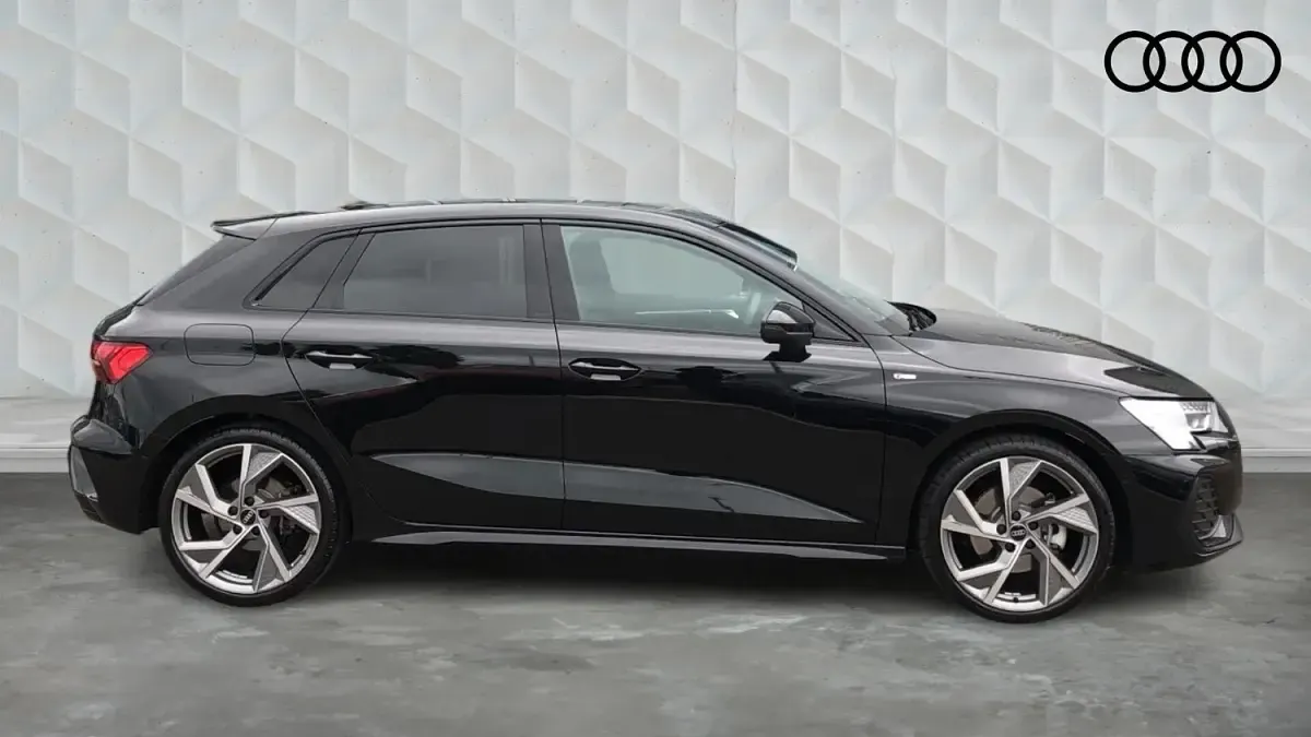 Used Audi A3 Sportback Black Edition 2025 Mythos black Hatchback