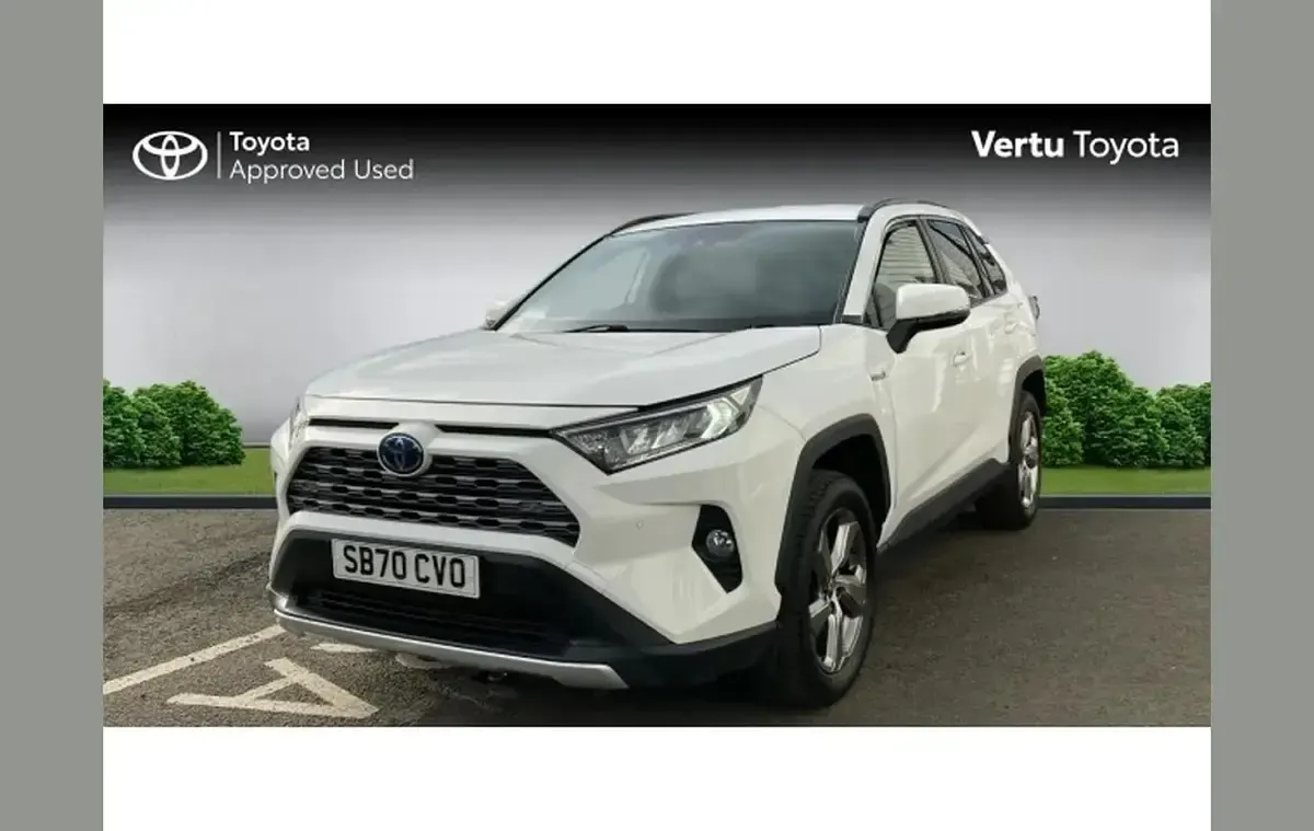 Used Toyota RAV4 Hybrid Design 214 HP (157 kW) 2021 White SUV