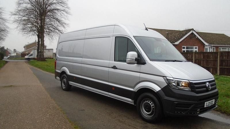 Used VW Crafter Trendline 140 HP (102 kW) 2021 Silver Van