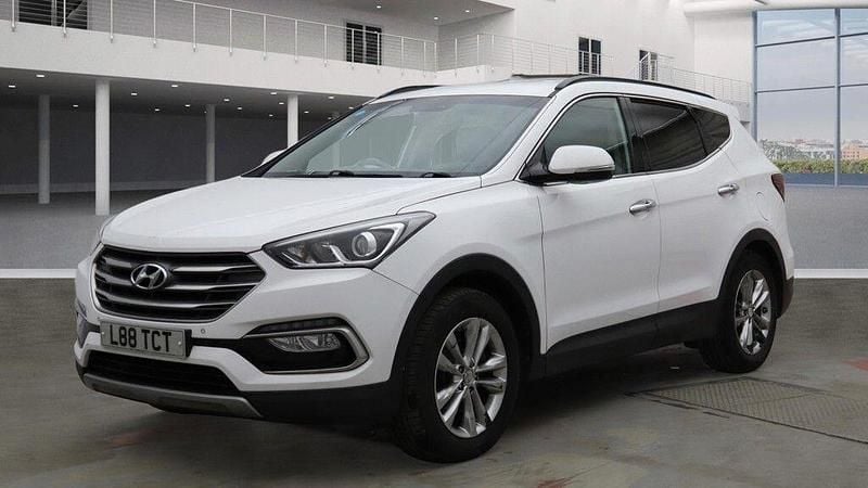 Used Hyundai Santa Fe Premium 2016 White SUV