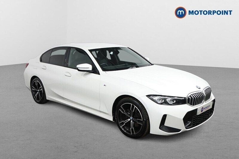 White Used 2023 BMW 320 M Sport Sedan | £25,299 (Good price) - Image 1/4