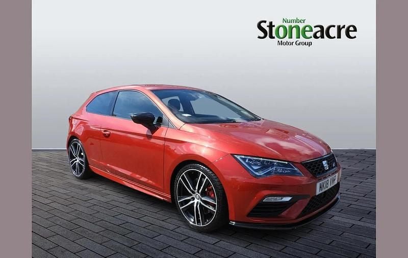 Used Seat Leon SC CUPRA 300 HP (220 kW) 2018 Red Hatchback