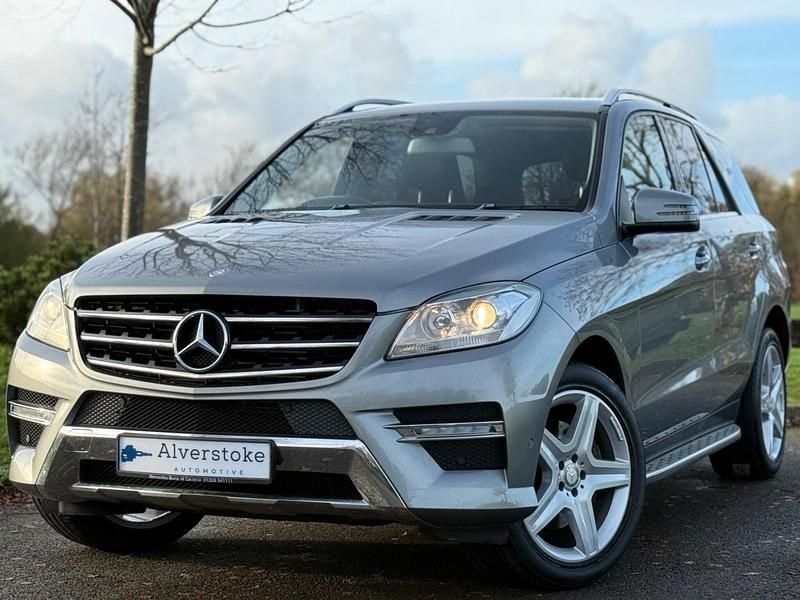 Silver Used 2014 Mercedes ML250 AMG SUV | £9,950 (Fair price) - Image 1/3