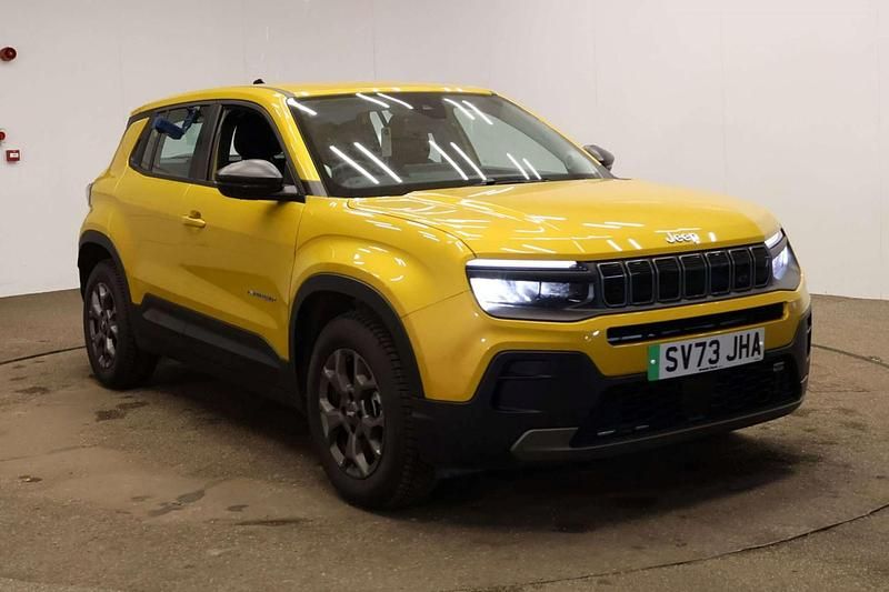 Used Jeep Avenger EV Longitude 53 kW (73 HP) 2024 Yellow SUV