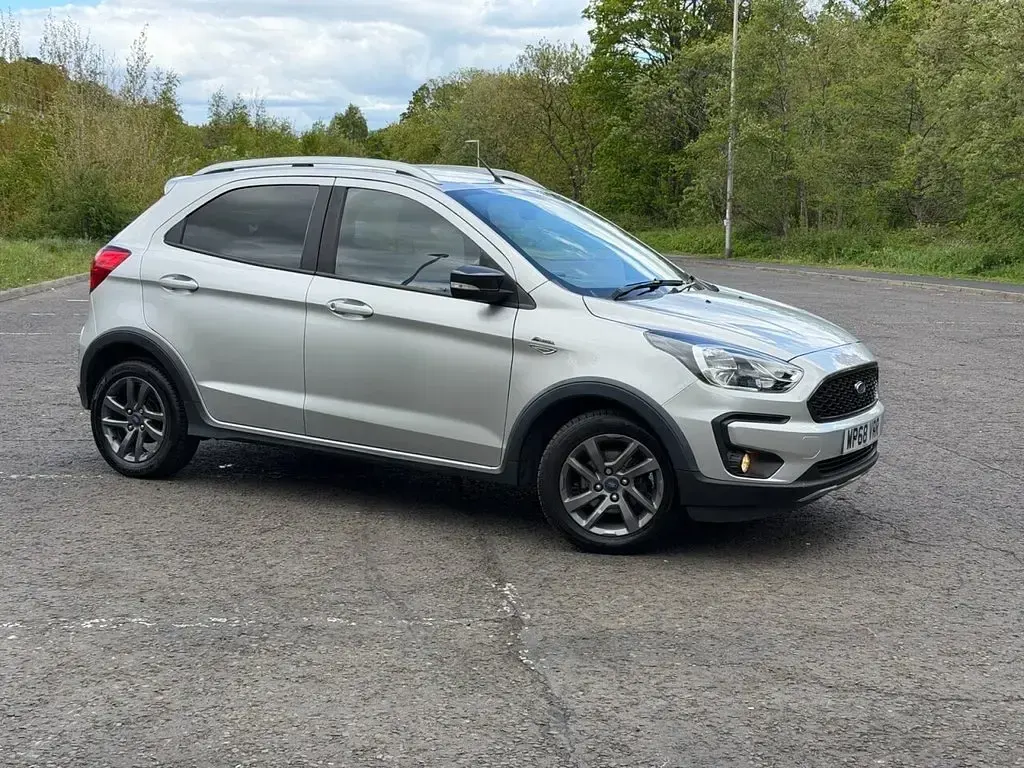Used Ford Ka Plus Active 85 HP (62 kW) 2018 Silver Hatchback