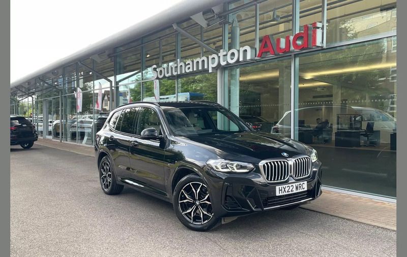 Black Used 2022 BMW X3 M Sport SUV | £33,990 (Fair price) - Image 1/4