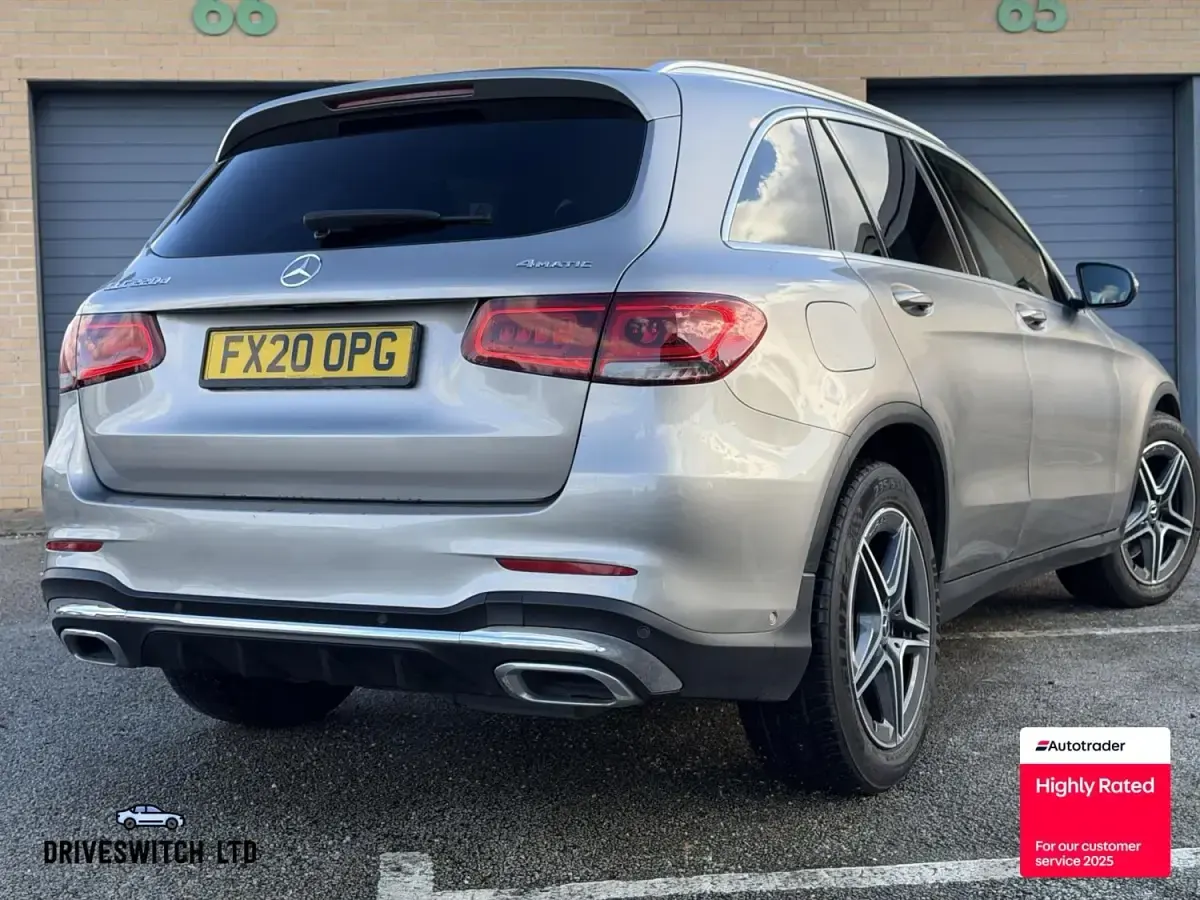 Second-hand Mercedes GLC220 AMG line 194 CP (142 kW) 2020 Argintiu SUV