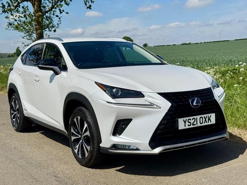 White Used 2021 Lexus NX300h SUV | £24,750 (Good price) - Image 1/3