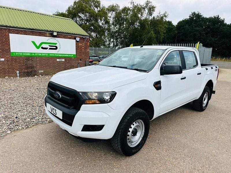 White Used 2018 Ford Ranger XL Pickup | £9,650 (Good price) - Image 1/4