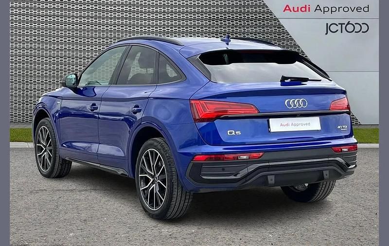 Begagnad Audi Q5 Sportback Comfort 200 HK (147 kW) 2022 Blå SUV