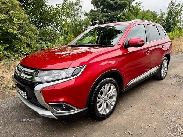 Red Used 2018 Mitsubishi Outlander SUV | £8,995 (Fair price) - Image 1/4