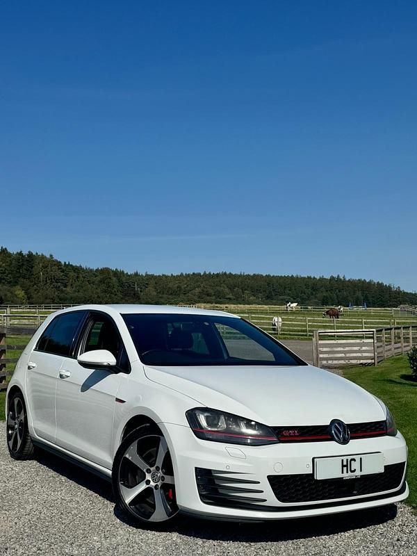 White Used 2013 VW Golf VII GTI Hatchback | £8,990 (Fair price) - Image 1/4