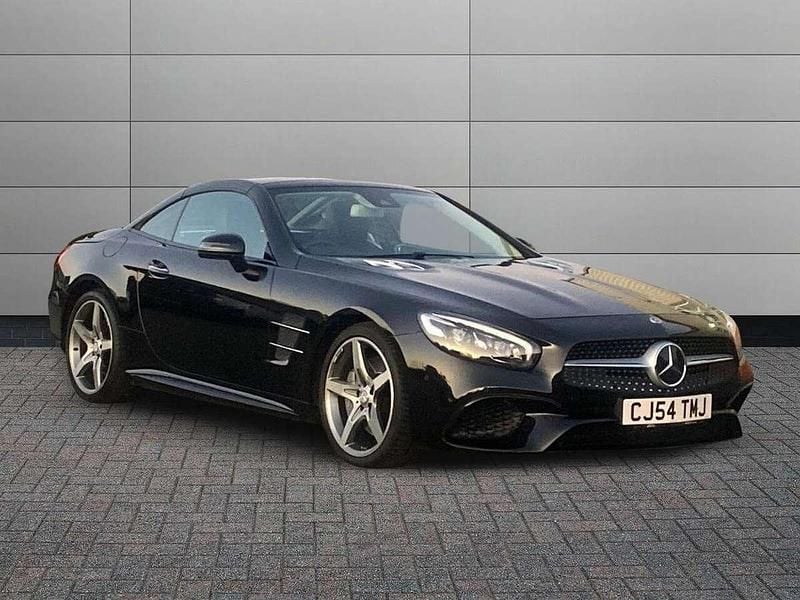 Black Used 2019 Mercedes SL400 AMG Line Premium Cabriolet | £40,150 (Expensive) - Image 1/4