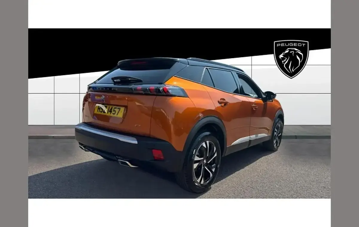 Used Peugeot 2008 GTi 131 HP (96 kW) 2023 Orange SUV