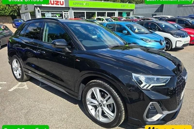Black Used 2022 Audi Q3 S-Line SUV | £25,999 (Good price) - Image 1/1