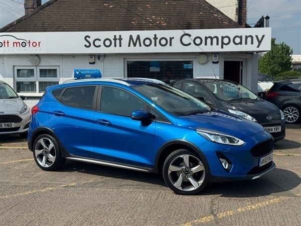 Blue Used 2019 Ford Fiesta Active Hatchback | £9,799 (Fair price) - Image 1/1