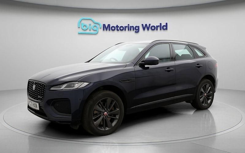 Used Jaguar F-Pace R-Dynamic 404 HP (297 kW) 2021 Blue SUV