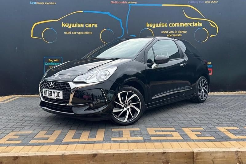 Black Used 2019 DS Automobiles DS3 Connected Chic Hatchback | £9,990 (Fair price) - Image 1/1
