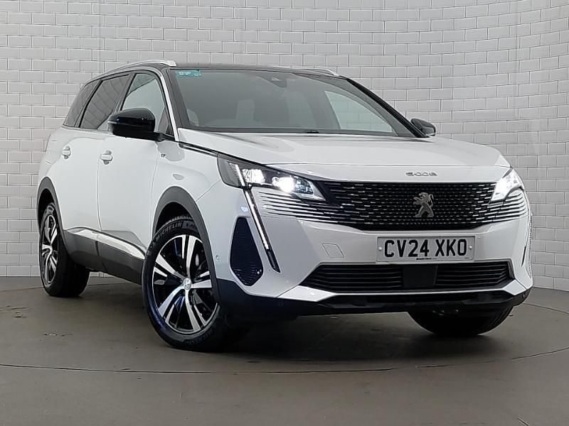 White Used 2024 Peugeot 5008 GTi MPV | £28,498 (A bit pricey) - Image 1/4