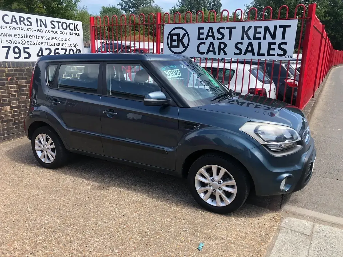 Used Kia Soul 130 HP (95 kW) 2014 Blue SUV