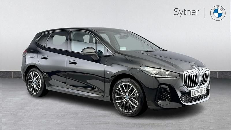 Black Used 2024 BMW 230e Active Tourer M Sport MPV | £29,500 (Good price) - Image 1/4