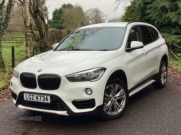White Used 2018 BMW X1 Sport Line SUV | £11,995 (Fair price) - Image 1/4