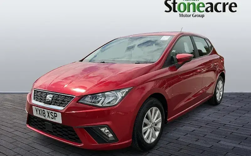 Used Seat Ibiza SE 75 HP (55 kW) 2018 Red Hatchback