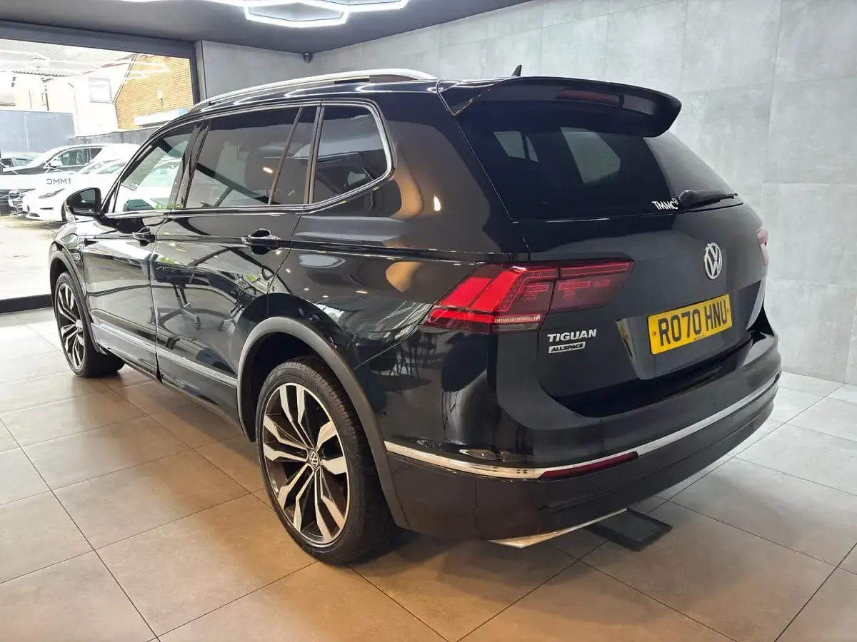Używany VW Tiguan Allspace R-line 150 KM (110 kW) 2020 Czarny SUV