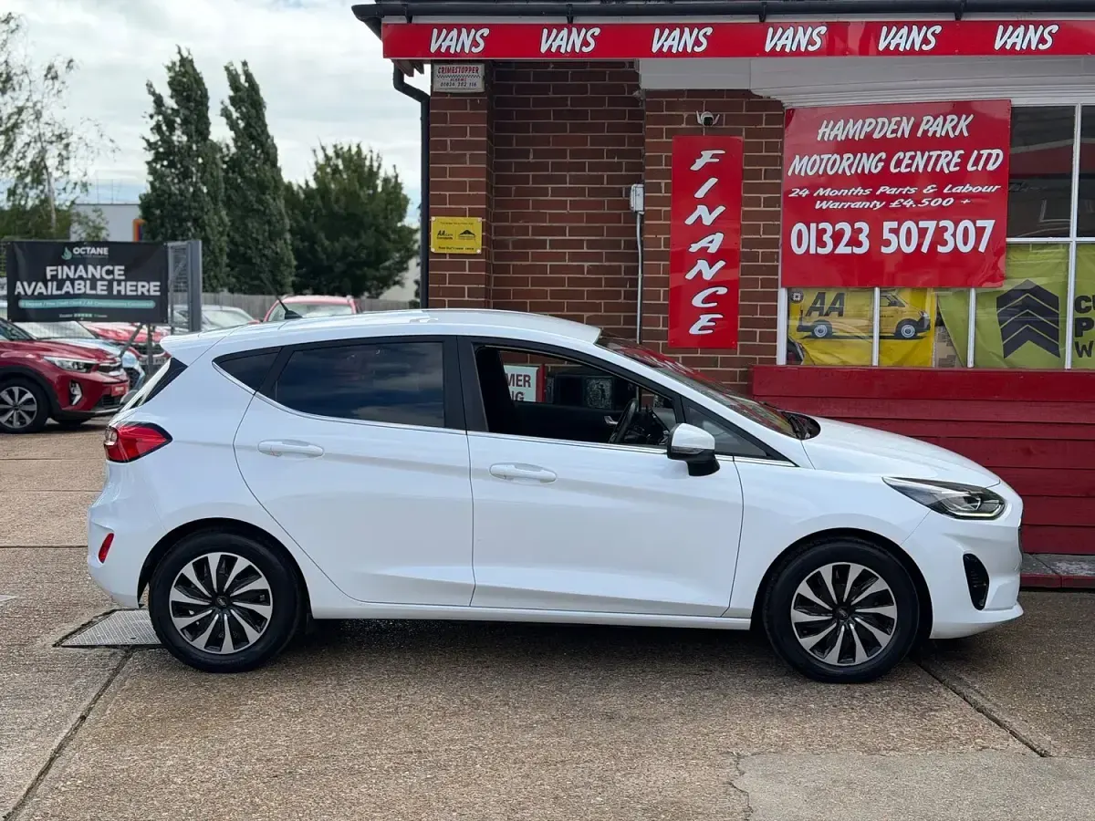 Used Ford Fiesta Titanium 2023 White Hatchback