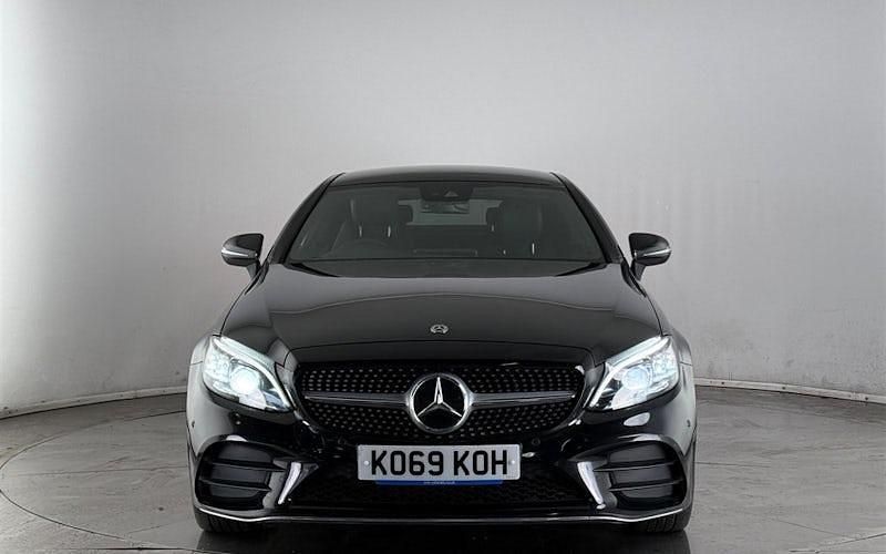 Used Mercedes C300 AMG Line Premium 258 HP (189 kW) 2020 Black Coupe