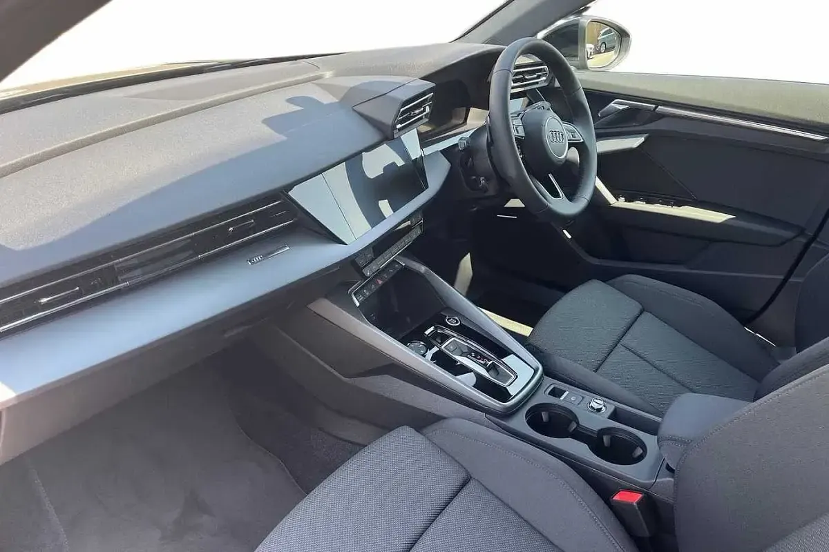 New Audi A3 e-tron Sport 2026 Mythos black, metallic Hatchback