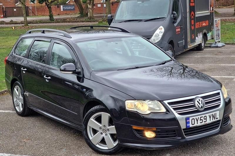 Used VW Passat R-line 2009 Black Estate