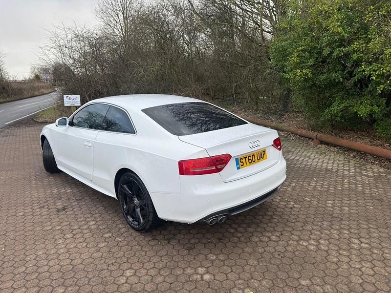 Used Audi A5 S-Line 2010 White Coupe