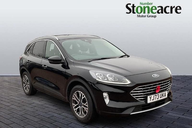 Black Used 2023 Ford Kuga Titanium SUV | £17,995 (Fair price) - Image 1/1