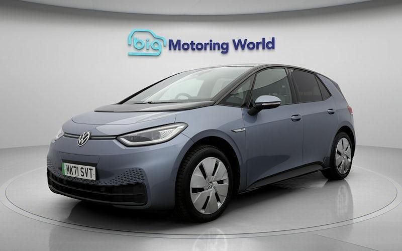 Used VW ID.3 Pro Performance 150 kW (204 HP) 2021 Blue Hatchback