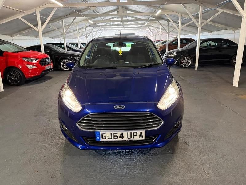 Used Ford Fiesta Titanium 2014 Blue Hatchback