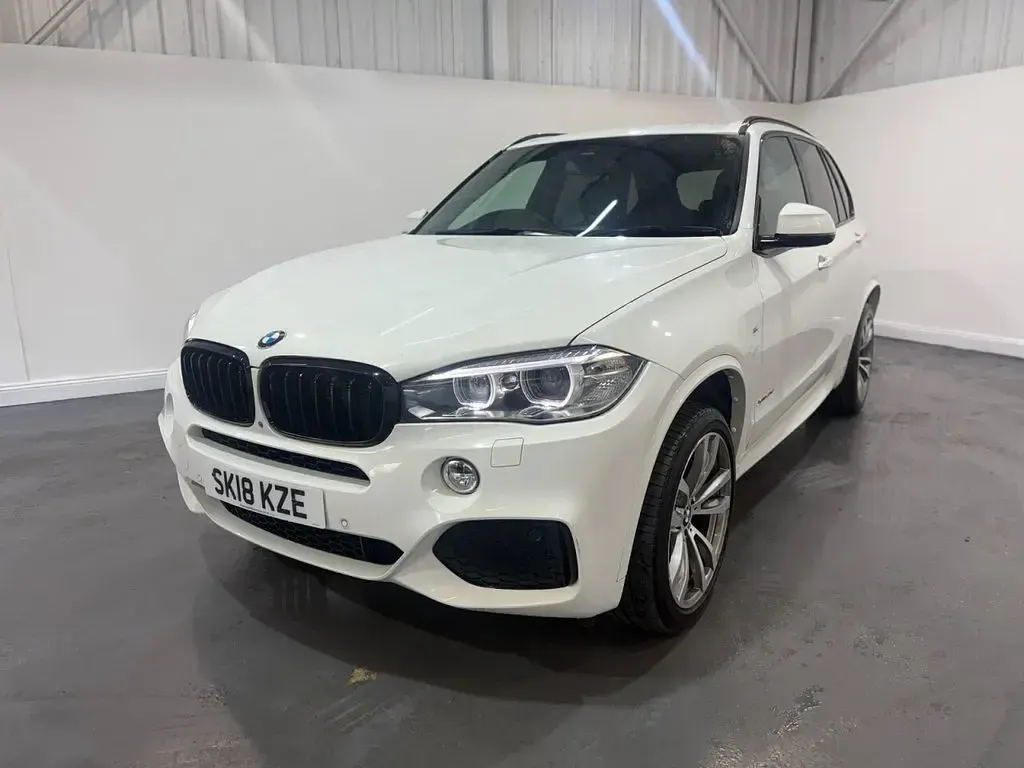 Begagnad BMW X5 M Sport 313 HK (230 kW) 2018 Vit SUV