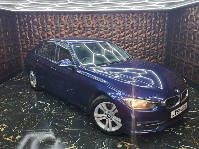 Blue Used 2015 BMW 320 Sport Line Sedan | £6,599 (Expensive) - Image 1/4
