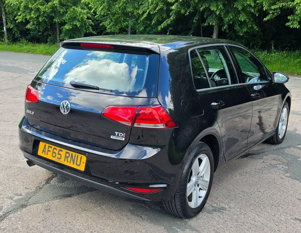 Used VW Golf VII Match 2015 Black Hatchback