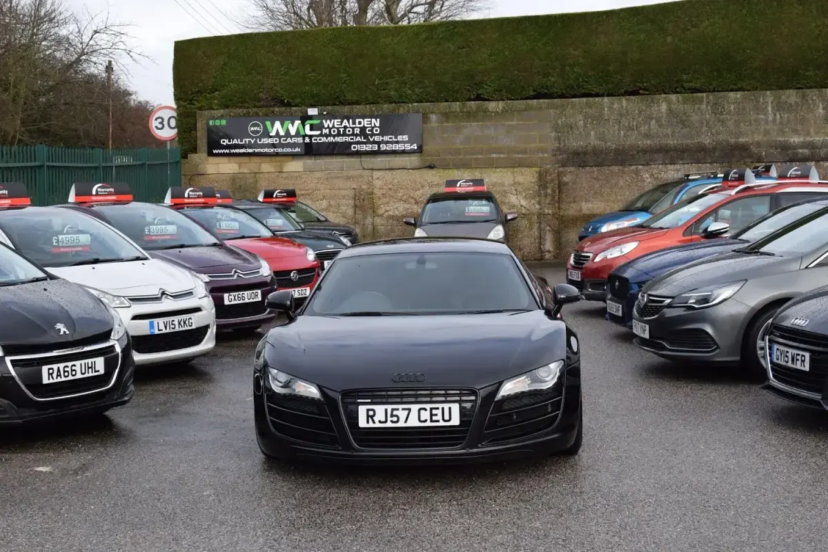 Begagnad Audi R8 Coupé Advanced 2007 Svart Sportkupé
