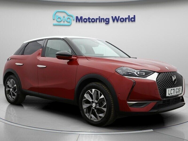 Red Used 2021 DS Automobiles DS3 Crossback E-Tense Ultra Prestige SUV | £10,000 (Fair price) - Image 1/4
