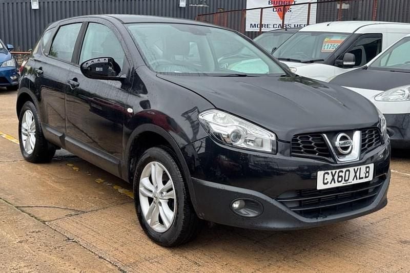 Black Used 2010 Nissan Qashqai Acenta SUV | £1,299 (Good price) - Image 1/1