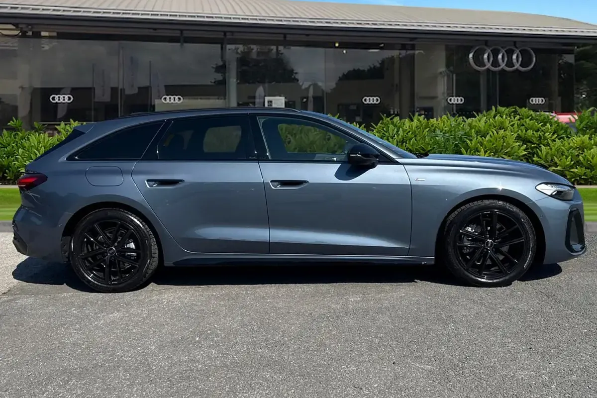 New Audi A5 Black Edition 2026 Blue Estate
