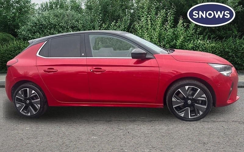 Used Vauxhall Corsa-e Elite 100 kW (136 HP) 2020 Red Hatchback