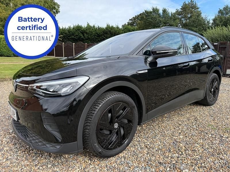 Black Used 2021 VW ID.4 Pro Performance SUV | £9,995 (Super price) - Image 1/3